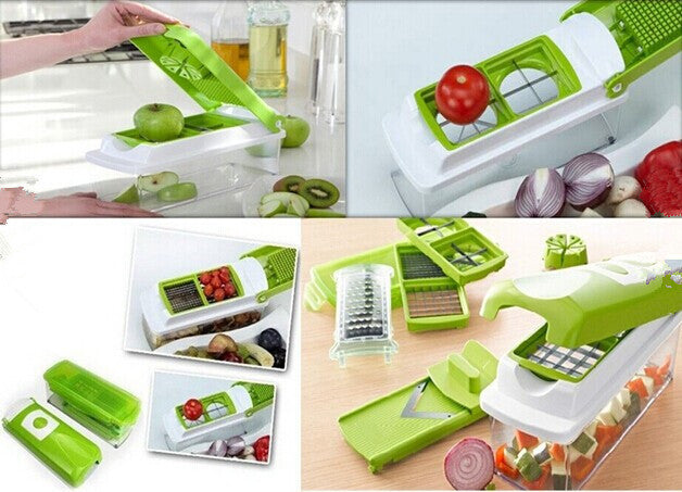 Multifunctional Vegetable Chopper 12PCS kitchen tool
