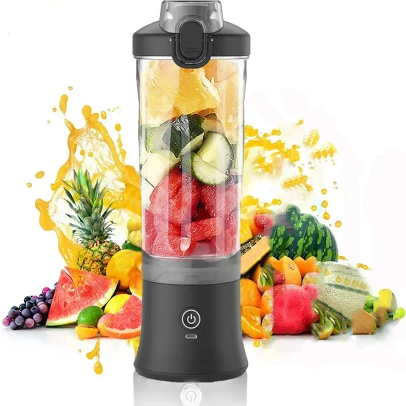 Portable Blender 600ML making fresh smoothie