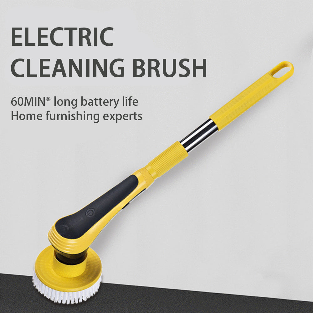 Electric Spin Scrubber Cleaning Brush with attachments