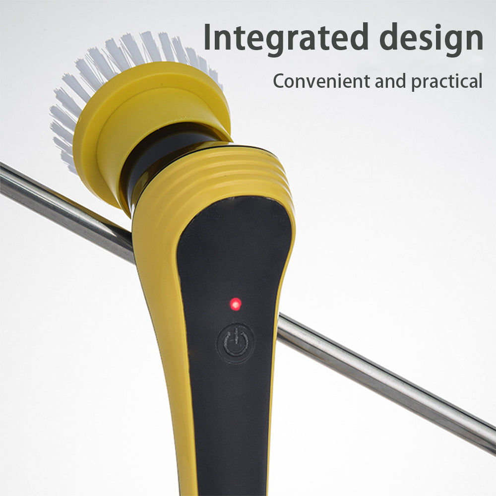 Electric Spin Scrubber Cleaning Brush with attachments