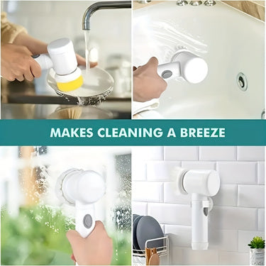 Electric Spin Cleaning Brush for bathroom cleaning