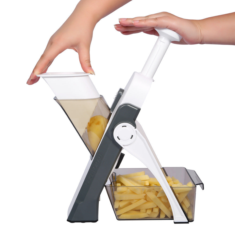 Multifunctional Vegetable Cutter with shredding blades