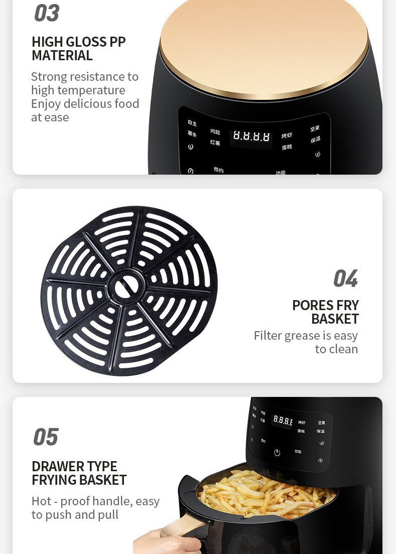 Smart Touch Air Fryer preparing healthy meals