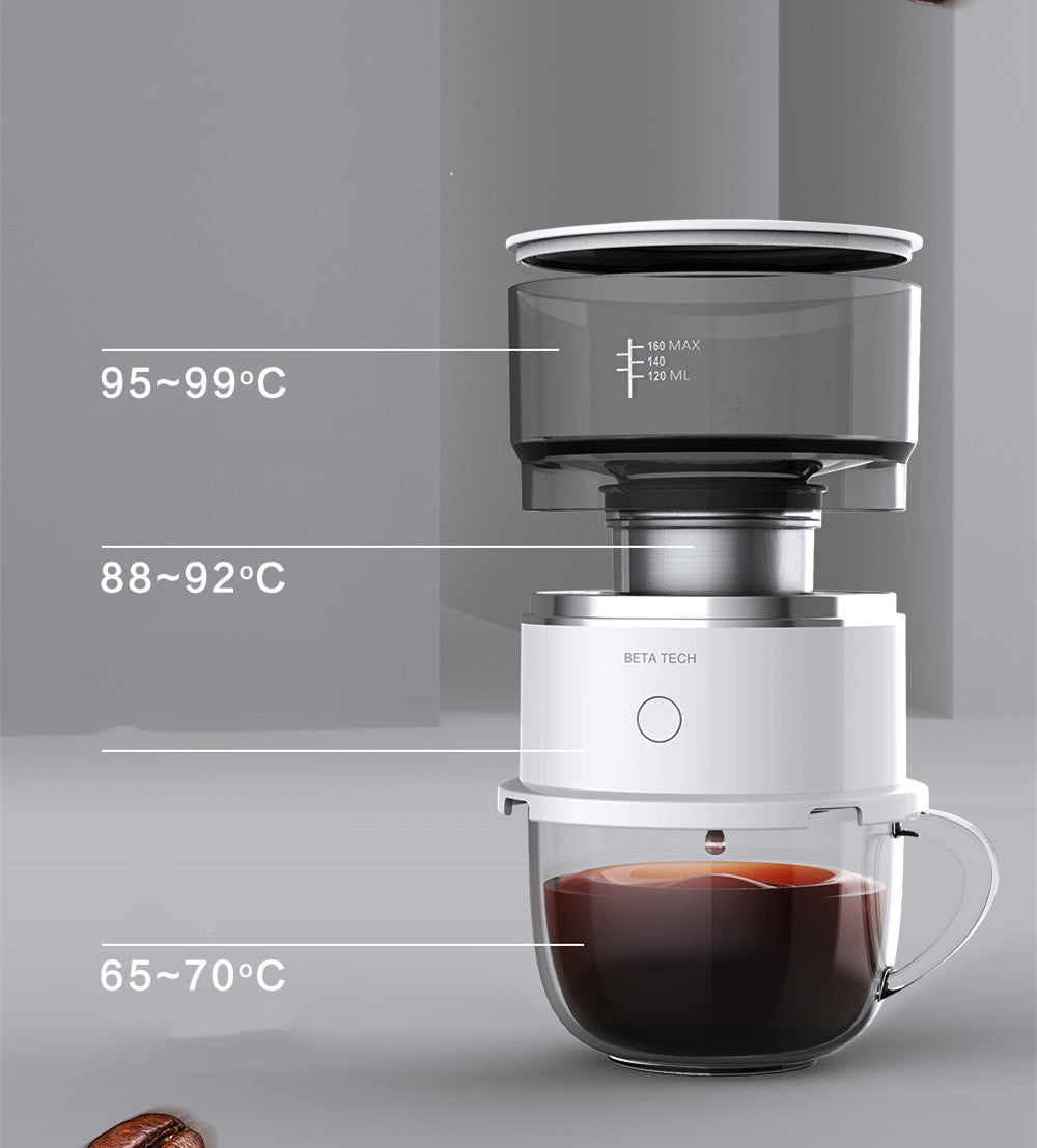 Smart Coffee Maker brewing fresh coffee