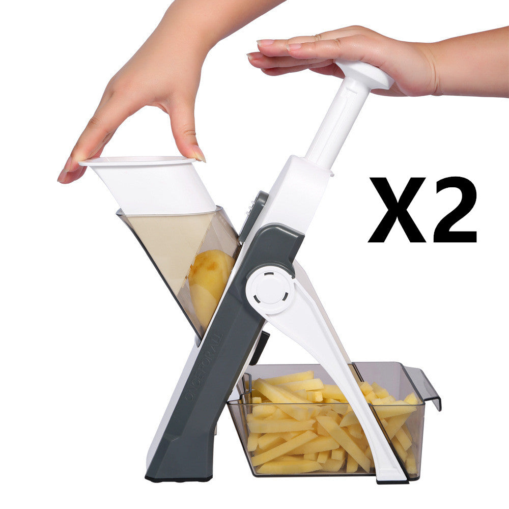 Multifunctional Vegetable Cutter with shredding blades