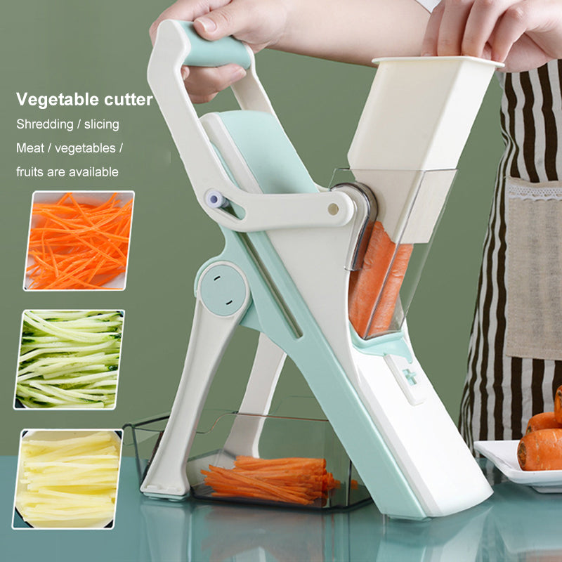 Multifunctional Vegetable Cutter with shredding blades